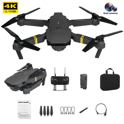 E58 WiFi FPV Altitude Hold Foldable RC Drone Quadcopter with Battery Altitude Hold Headless Mode 6-axis rotation RC Drone
