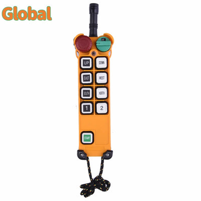 F24-8D Double speed Industrial Wireless Radio Crane Remote Control switches  Hoist overhead bridge Crane Lift Controller