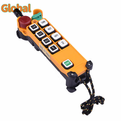F24-8D Double speed Industrial Wireless Radio Crane Remote Control switches  Hoist overhead bridge Crane Lift Controller