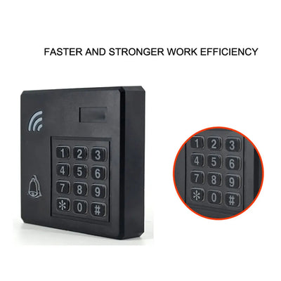 RFID keypad reader  ID 125K wiegand26/34 output waterproof IP67 suit instal outside used for Access Control's reader