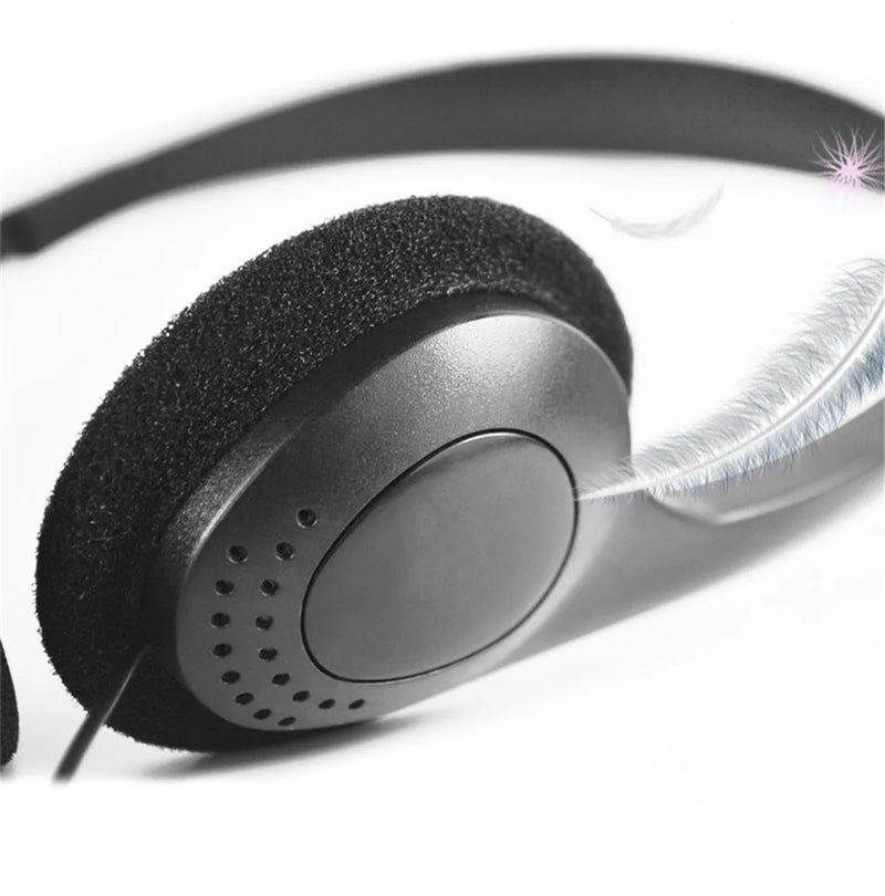 3.5mm Wired Gaming Earphone Headphone With Microphone 3.5mm Plug MIC VOIP Headset Skype for PC Computer Laptop