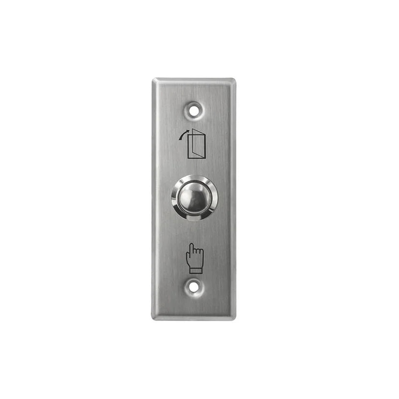 Metal stainless steel access switch door exit button push to open Home Release Button  For Access Control Lock System NO/COM