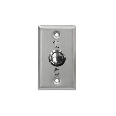 Metal stainless steel access switch door exit button push to open Home Release Button  For Access Control Lock System NO/COM