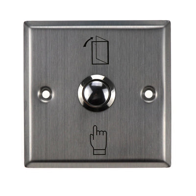 Stainless Steel Exit Button Push Switch Door Sensor Opener Release SWITCHES For Magnetic Lock Access Control Home Security