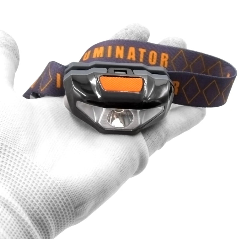 ANYIGEDEJU Mini Head Lamp 3 Modes Waterproof LED Flashlight Headlight Headlamp Torch Lanterna with Headband Use AA Battery