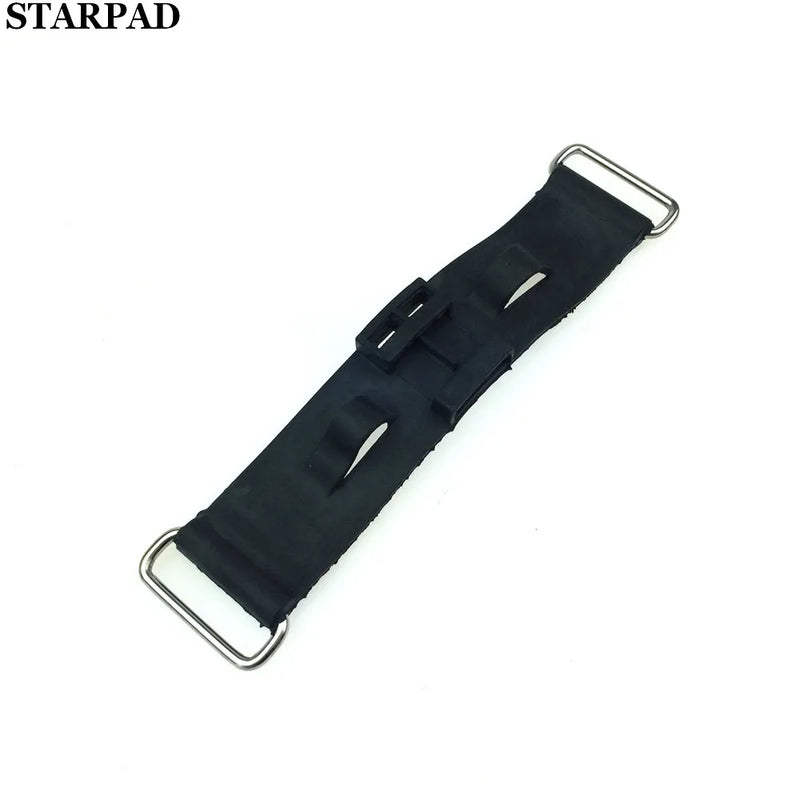 STARPAD For Suzuki GN250 battery fixing tape For the battery to the battery rubber band strap belt strap battery 2 pcs