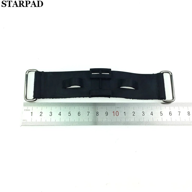 STARPAD For Suzuki GN250 battery fixing tape For the battery to the battery rubber band strap belt strap battery 2 pcs