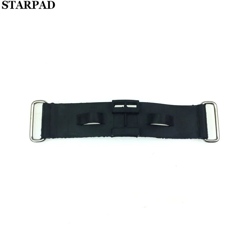 STARPAD For Suzuki GN250 battery fixing tape For the battery to the battery rubber band strap belt strap battery 2 pcs