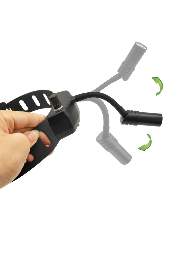 5W Wireless LED Headband Dental Lamp 5W Wireless LED HeadLight With Rechargeable Two Batteries Adjustable Light