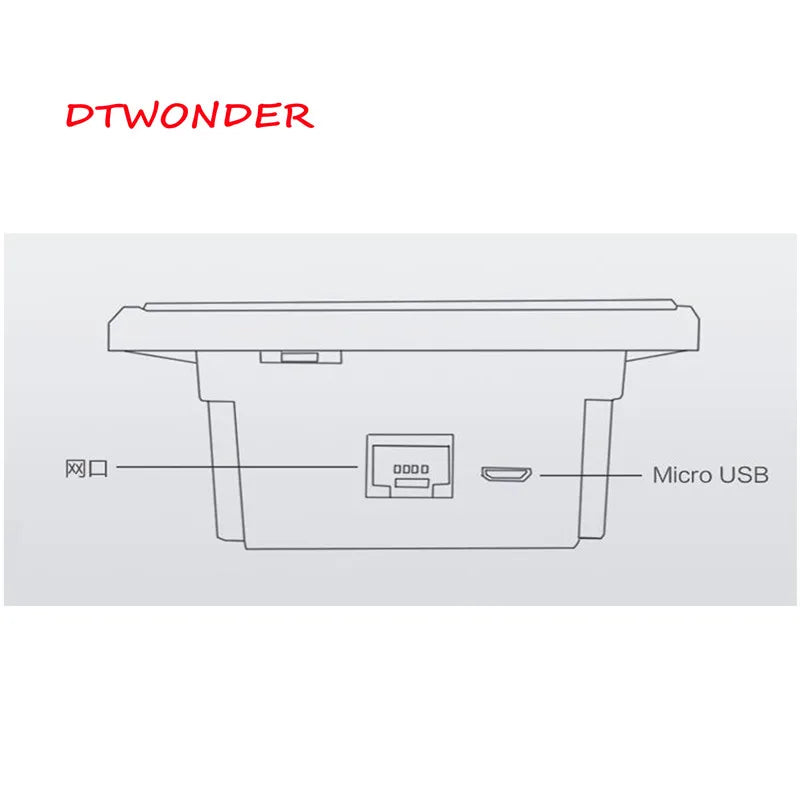 qr code reader rfid USB TCP wiegand scanner for access control and parking system DT008