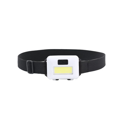 3/1Pcs Portable Mini Led Headlamps Battery Powered 3 Modes Cob Headlights Waterproof Head Light Hiking Camping LED Lamp Torch