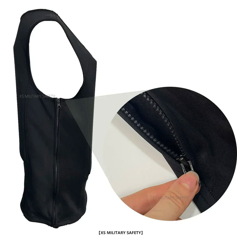 vest alone is not bulletproof  -  Ballistic Vest Concealable Armor Undershirt Sleeveless Bulletproof T-Shirt