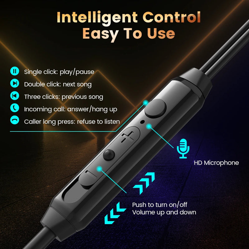 Olaf Headset Gamer Headphones In- Ear Wired Earphone HD Noise-canceling Headset Gaming Earbuds With Mic For Phone Laptop