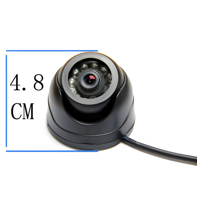 4.8CM Super Mini Ultra HD Small Indoor CVBS/TVI/CVI CCTV AHD Dome Camera 4in1 1080P 4MP 5MP 4K OSD Menu for Home Security Video