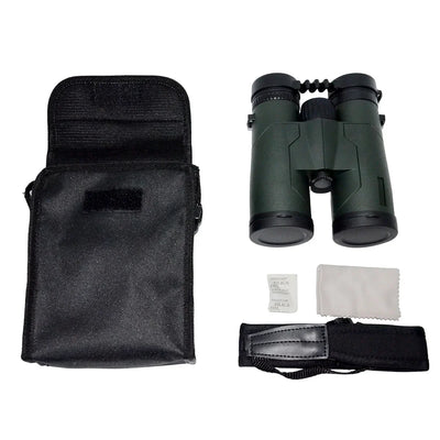 10x42 Low Light Night Vision Binoculars High Definition High Power Professional Grade Outdoor Moon Bee Hunting Telescope