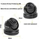 CCTV 1080P 720P AHD Camera BNC Avation Outdoor Black Mini Dome Analog IR Cut For Car Bus Truck Home Surveillance video camera