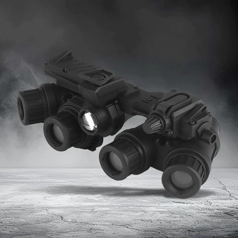 GPNVG 18 Night Vision Goggle Four-Eye Night Vision Device Model Dummy Binoculars Airsoft Hunting Binoculars for Cosplay Games