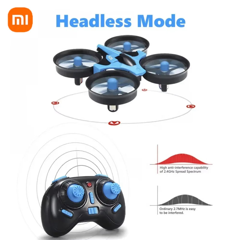 Xiaomi H36 Mini RC  Drone 4ch 6-Axis Headless Mode Helicopter 360° Flip Remote Control Quadcopter Toy Mini Drone For Kids Gift
