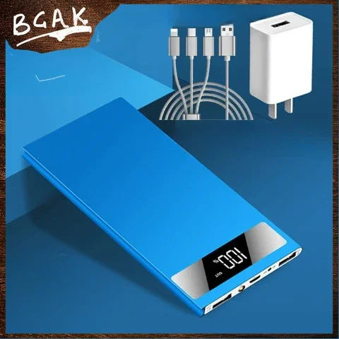 New Style BCAK Large capacity power bank rated 10000mAh Android ultra-thin mobile phone universal mobile power bank BCAK