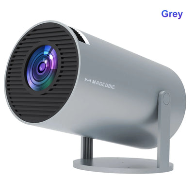 Magcubic Projector Android11 4K 1280*720P HY300 Pro Dual Wifi 260ANSI 180flexible BT5.0 Cinema Outdoor Portable Outdoor Projetor