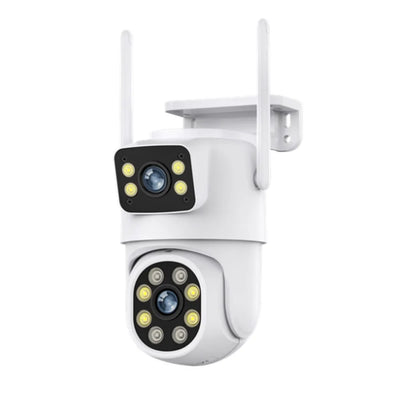 8MP 4K PTZ Wifi Camera Outdoor Night Vision Dual Screen Dual Lens Human Detection Security CCTV Surveillance IP Camera HD ICSEE