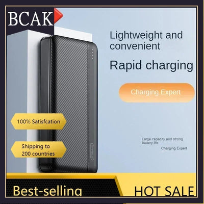 BCAK  discount store Large Capacity Power Bank 200000mAh 20000mah Fast Charging Portable for Android Mobile Phone Universal