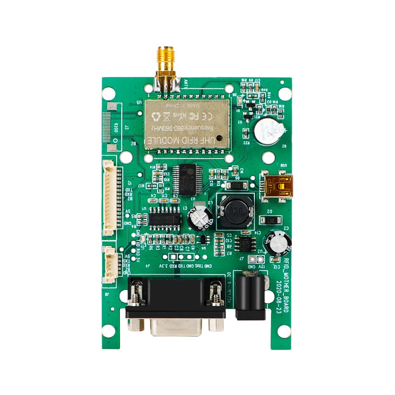 Fonkan 860-960Mhz UHF RFID Module Long Range Reader TTL UART Module with 1 Port Antenna Android SDK for Access Control