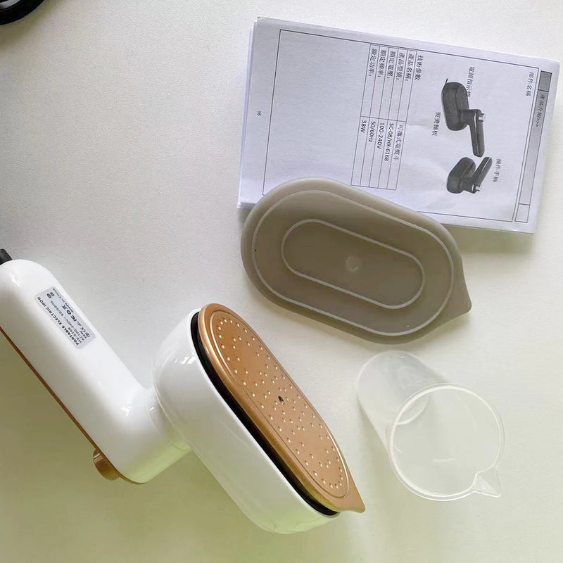 Portable Mini Steam Iron Handheld Professional Garment Steamer Dry Wet Clothes Fabric Ironing Machine for Home Travel