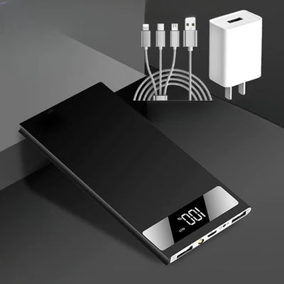 Large capacity power bank rated 10000mAh Android ultra-thin mobile phone universal mobile power bank BCAK