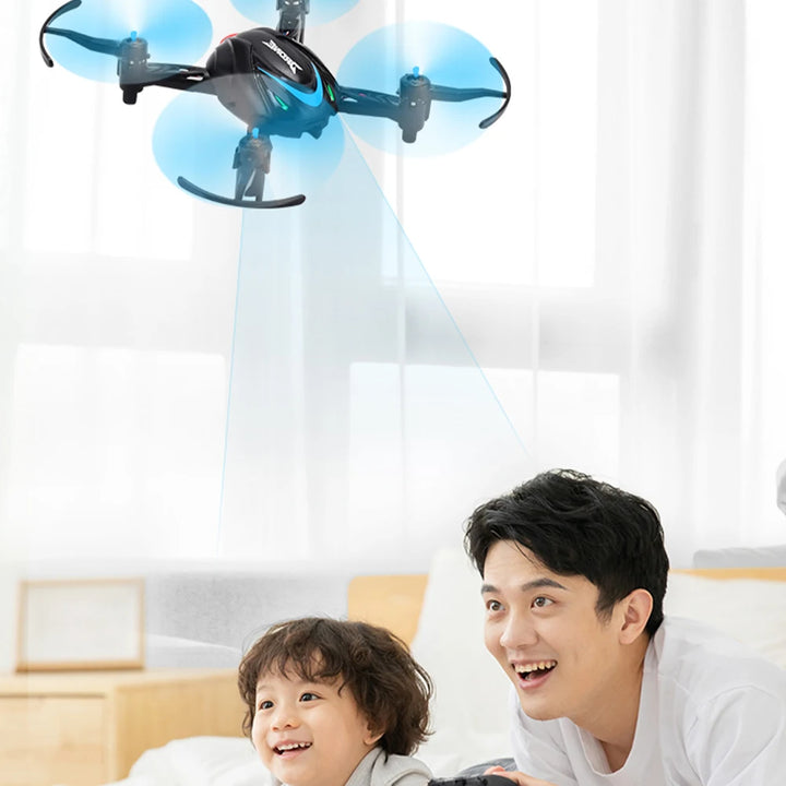 Remote Control Quadcopter LED Fuselage Night Light RC Aircraft One Button Take Off/Landing 3.7V 200mAh Lithium Battery Kids Toys