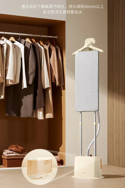 household vertical Garment ironing machine new  ironing machine with ironing board  flat hanging steam iron clothes