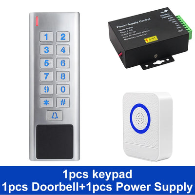 Waterproof Tuya APP Access Control Keyboard Wifi Remote Unlock RFID Fingerprint Access Keypad Digital Door Lock Opener 10000user