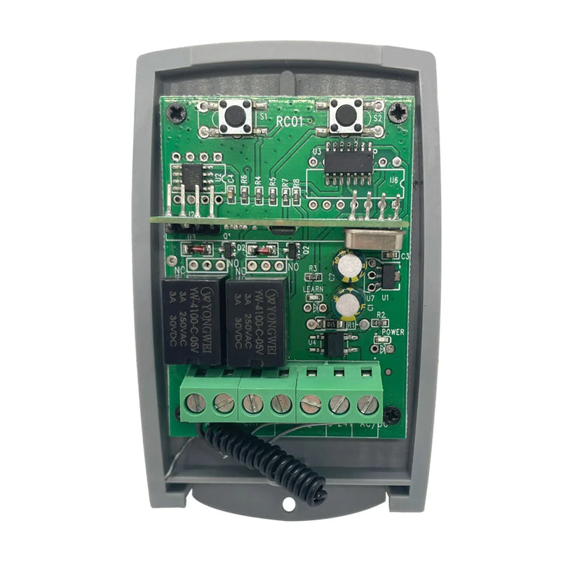 433MHZ Remote controller Remote Switch controller Two-channel wireless intelligent receiving controller