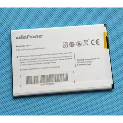 Ulefone phone battery 2600mah 3.7V for uleFone Be Pro/be pro 2 MTK6732 5.5 inch Android 4.4 OS OTG Smart Cellphone