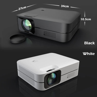 Vivicine K9 8000 Lumens Android 9.0 1080p LED Projector,Dust-proof Optical Engine WIFI Full HD Home Theater Movie Game Projector