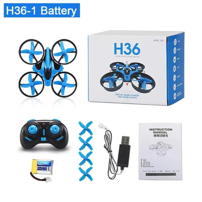 Xiaomi H36 Mini RC  Drone 4ch 6-Axis Headless Mode Helicopter 360° Flip Remote Control Quadcopter Toy Mini Drone For Kids Gift