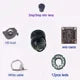 CCTV 1080P 720P AHD Camera BNC Avation Outdoor Black Mini Dome Analog IR Cut For Car Bus Truck Home Surveillance video camera