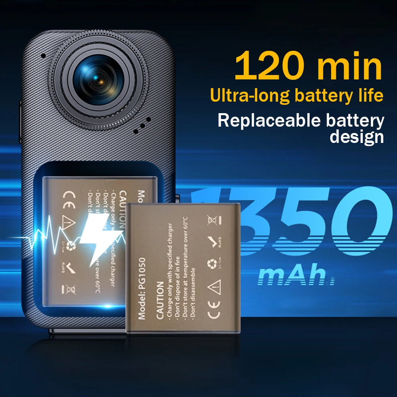 Active Action Camera Mini Camera 4K Ultra 48MP Waterproof Anti-shaking WIFI Remote View Machine Outdoor Cycling Mini Camera