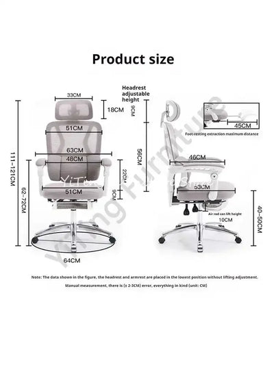Ergonomic Lounge Mesh Office Chair Rocking Esports Study Gaming Chair Student Meeting Silla De Escritorio Office Furniture LVOC