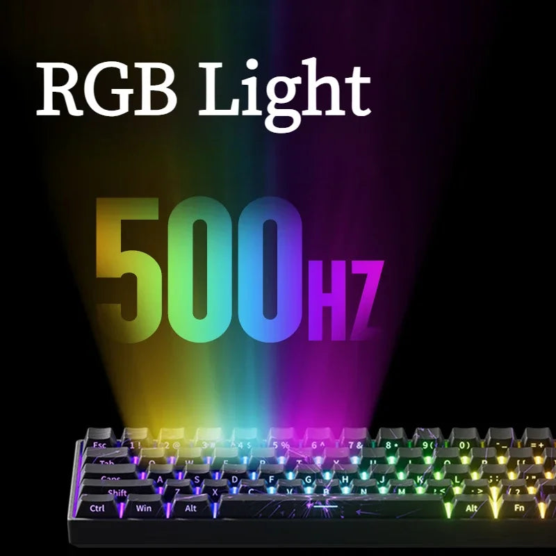 Monsgeek FUN60/FUN60 Pro Magnetic Switch TMR Dual 8K Mechanical Keyboards Return Customized Gaming Keyboard PC E-sports Gifts