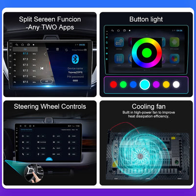 Android 14 12 + 256G Car Radio Head Unit for Honda Stepwgn 2.0 RK 2009-2013-2015 Multimedia Video GPS Player BT Carplay No 2din