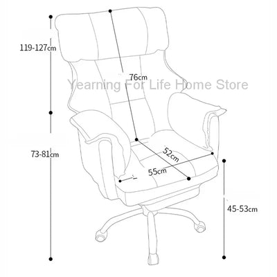 Leather Lazy Gaming Chairs Room Luxury Nordic Relax Recliner Sofa Design Reclining Rocking Chairs Furniture Entrance Hall