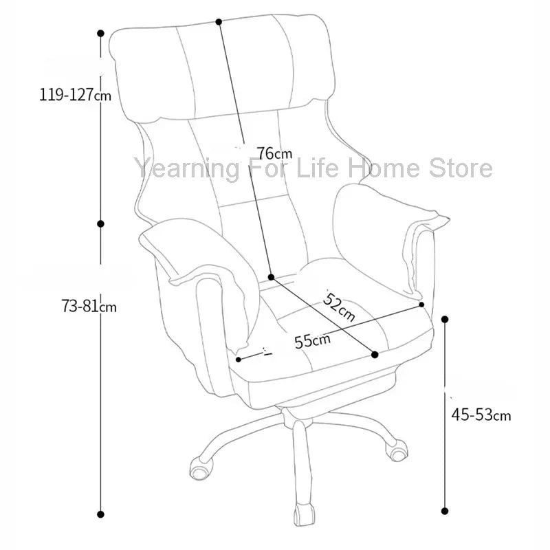 Leather Lazy Gaming Chairs Room Luxury Nordic Relax Recliner Sofa Design Reclining Rocking Chairs Furniture Entrance Hall