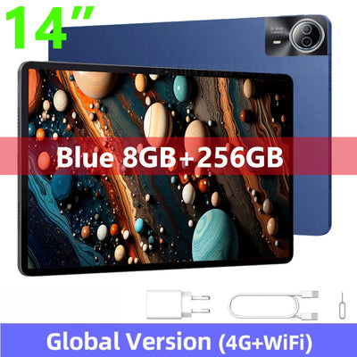 Nenmone Mpad15 Super Large Screen Real 14 inch Tablet Android 14 Dual 4G Phone Call 16GB+512GB Tablets 14" 5G WiFi FM 12000mAh