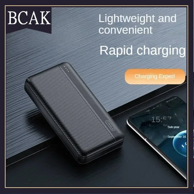 BCAK  discount store Large Capacity Power Bank 200000mAh 20000mah Fast Charging Portable for Android Mobile Phone Universal