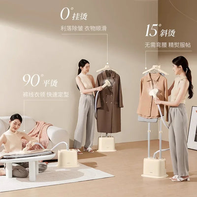 household vertical Garment ironing machine new  ironing machine with ironing board  flat hanging steam iron clothes