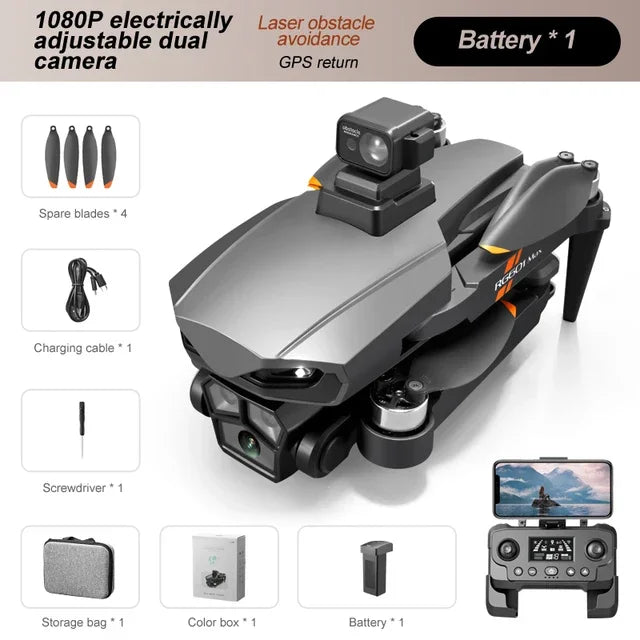 RG601 MAX Drone GPS 8K HD Camera FPV Aerial 5G Optical Flow Folding Dron with Dual WIFI Professional Large Size UAV 5KM