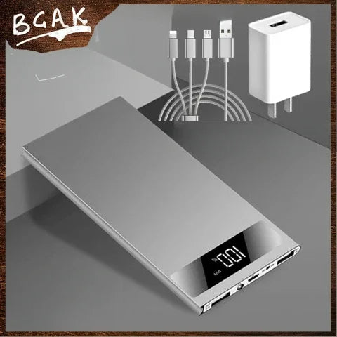 New Style BCAK Large capacity power bank rated 10000mAh Android ultra-thin mobile phone universal mobile power bank BCAK