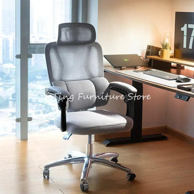 Ergonomic Lounge Mesh Office Chair Rocking Esports Study Gaming Chair Student Meeting Silla De Escritorio Office Furniture LVOC