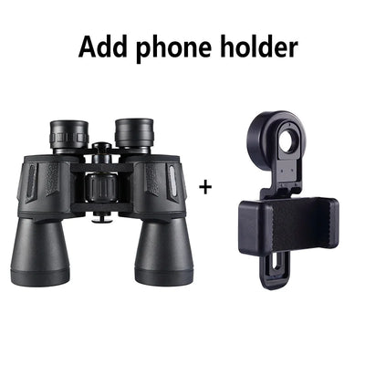 20X50 Powerful Binoculars HD Long Range Telescope Professional Military Low Light Night Vision Telescopio Astronomic Binoculares